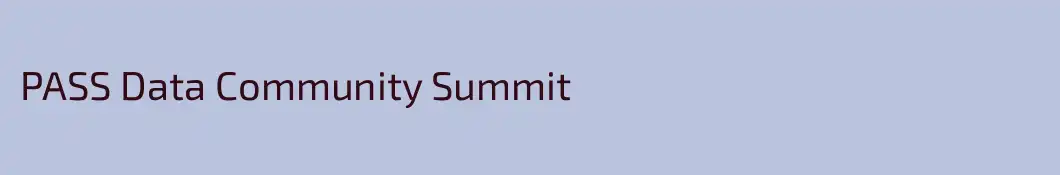 PASS Data Community Summit